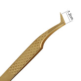 GSL-01 GOLD TWEEZERS FOR EYELASH EXTENSION seerbeauty